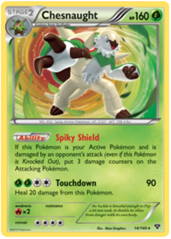 Chesnaught - XY #14