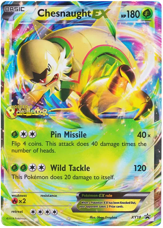 Chesnaught EX - XY Promos #18