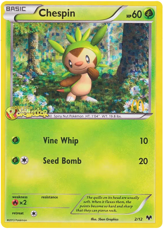 Chespin - McDonald's Collection (2014) #2