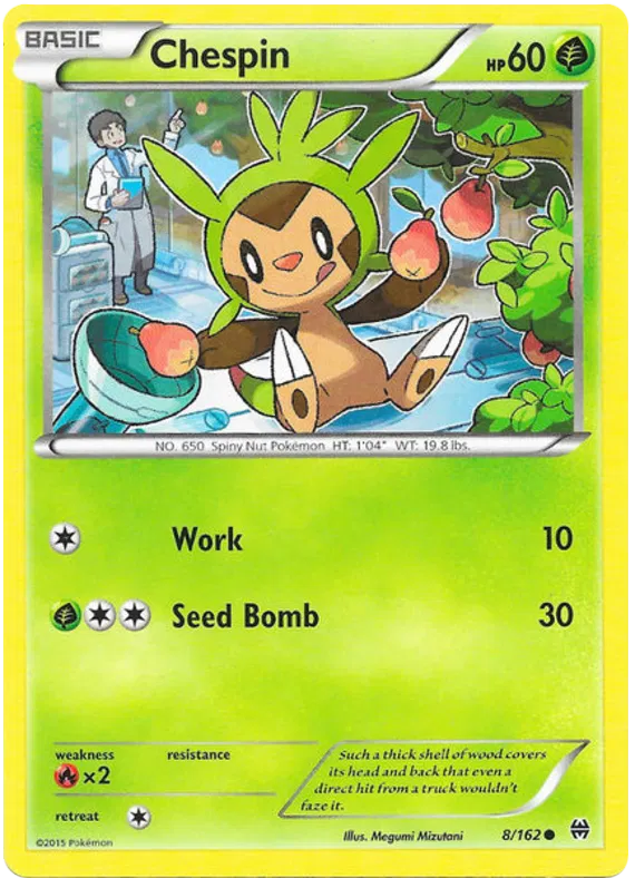 Chespin - XY BREAKthrough #8