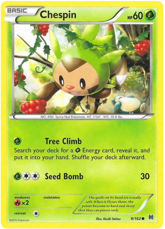 Chespin - XY BREAKthrough #9