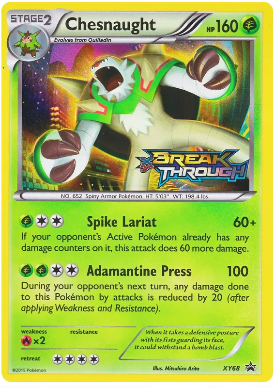 Chesnaught - XY Promos #68