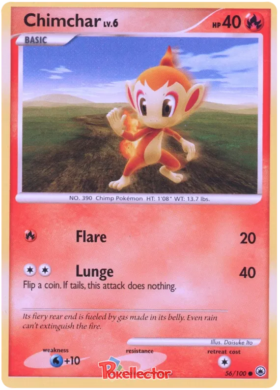 Chimchar - Majestic Dawn #56