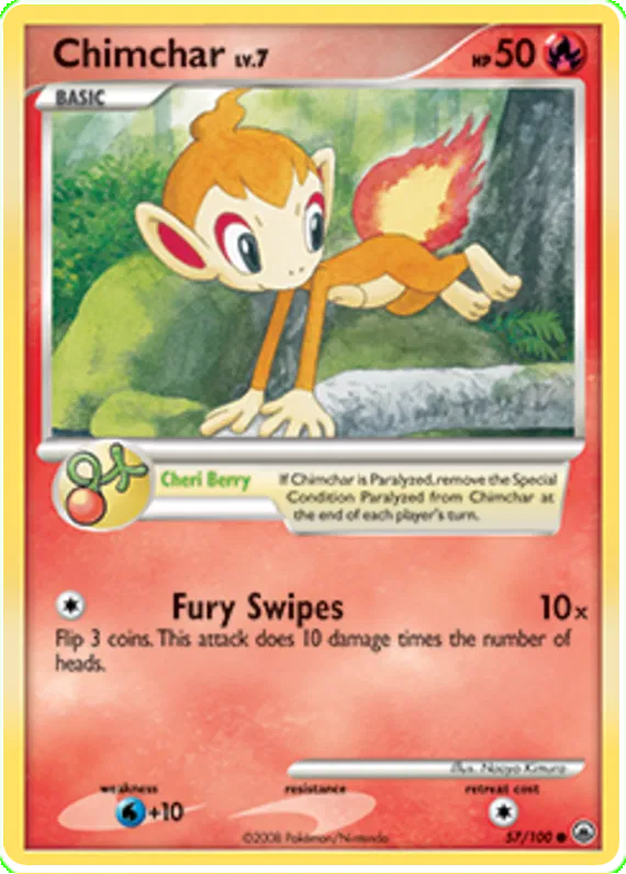 Chimchar - Majestic Dawn #57