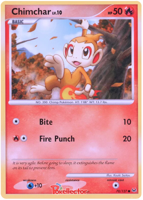 Chimchar - Platinum #70