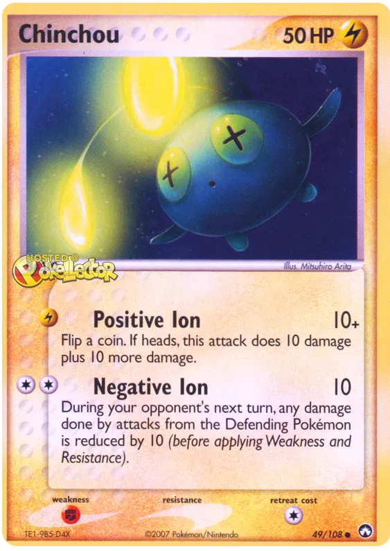 Chinchou - EX Power Keepers #49