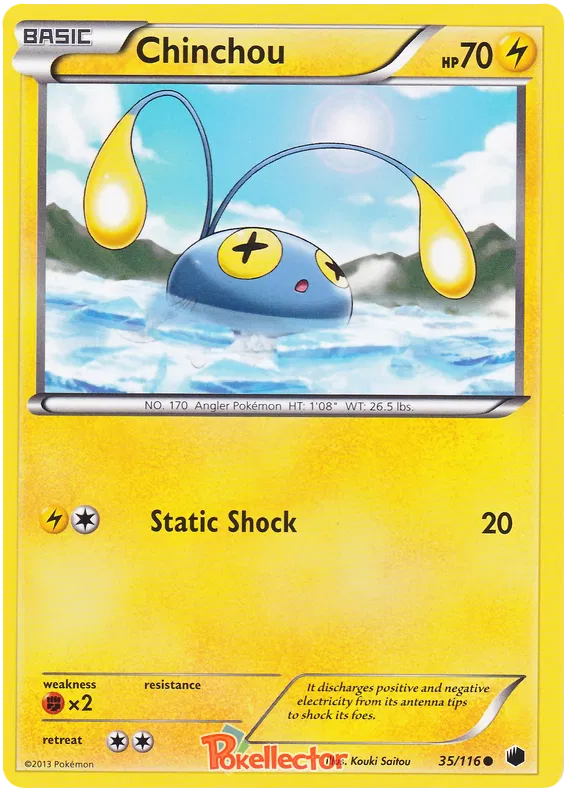 Chinchou - Plasma Freeze #35