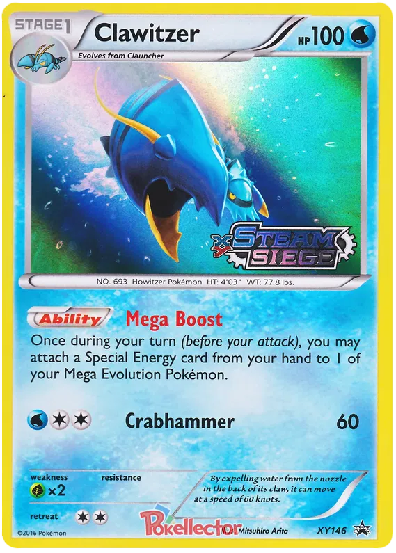 Clawitzer - XY Promos #146