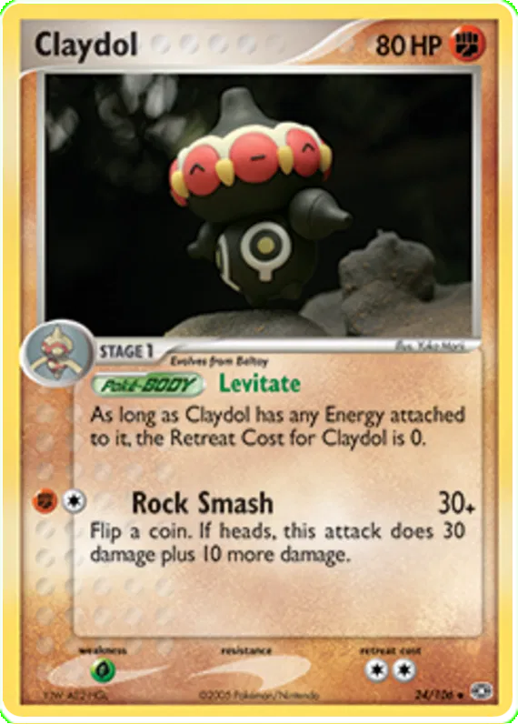 Claydol - EX Emerald #24