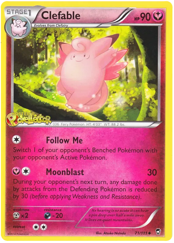 Clefable - Furious Fists #71