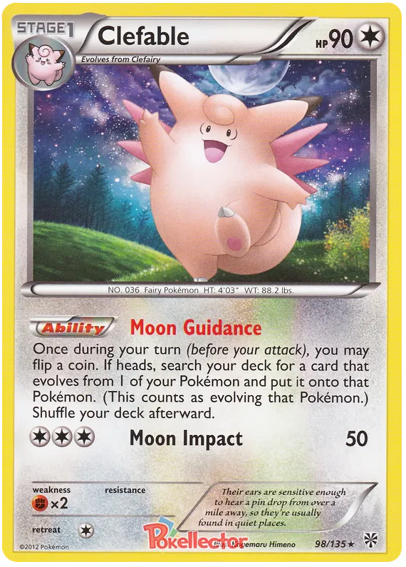 Clefable - Plasma Storm #98