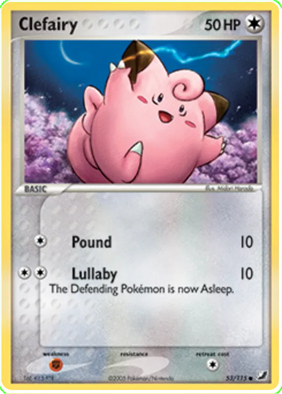 Clefairy - EX Unseen Forces #53