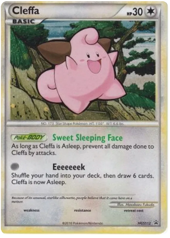 Cleffa - HeartGold SoulSilver Promos #12