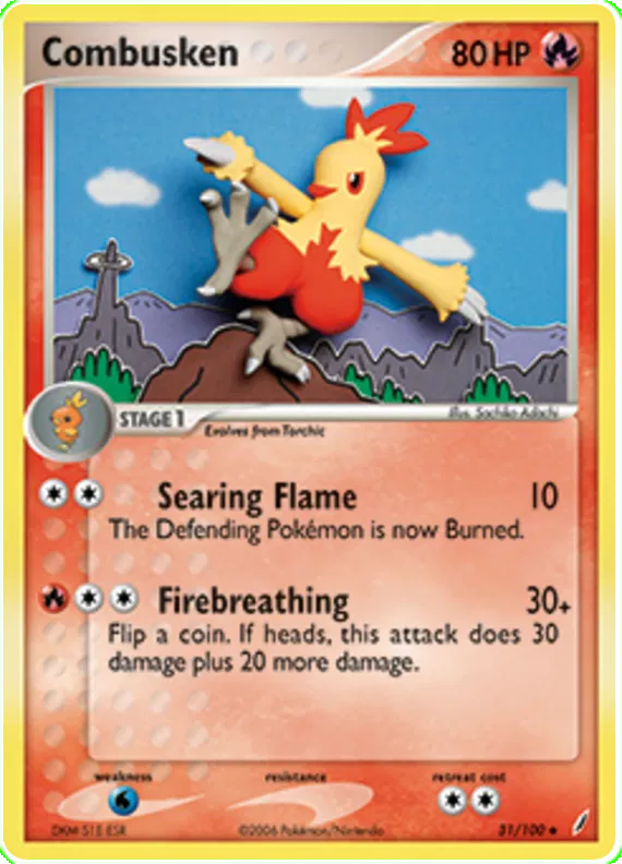 Combusken - EX Crystal Guardians #31