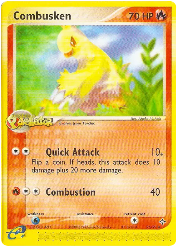 Combusken - EX Dragon #25