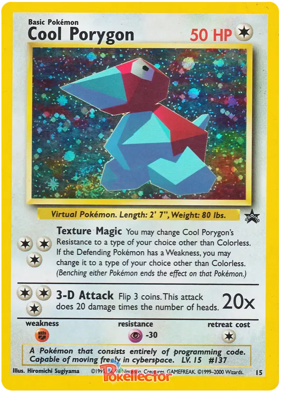 Cool Porygon - Wizards of the Coast Promos #15