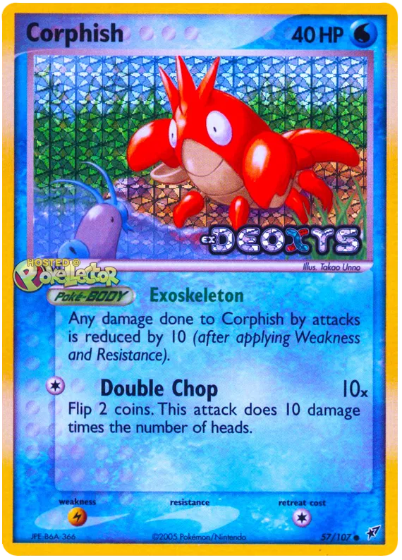 Corphish - EX Deoxys #57