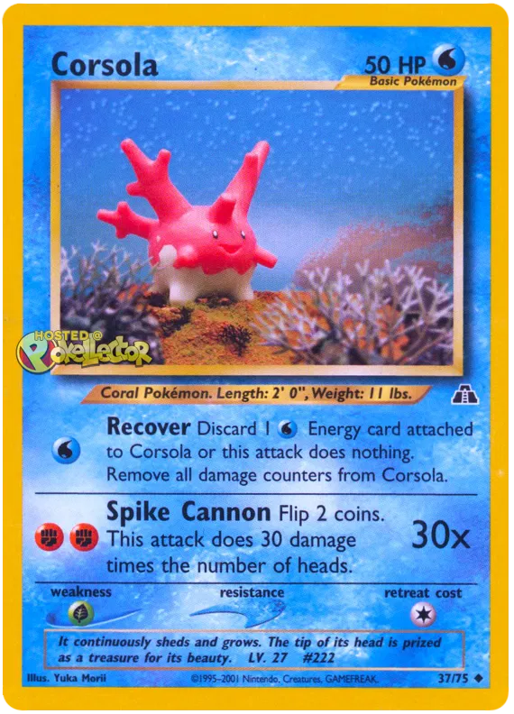 Corsola - Neo Discovery #37