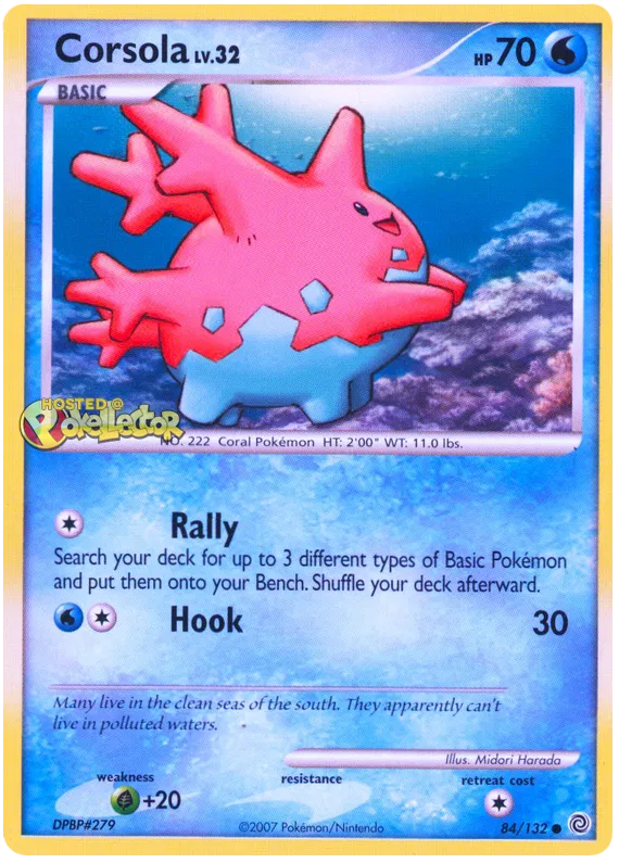 Corsola - Secret Wonders #84