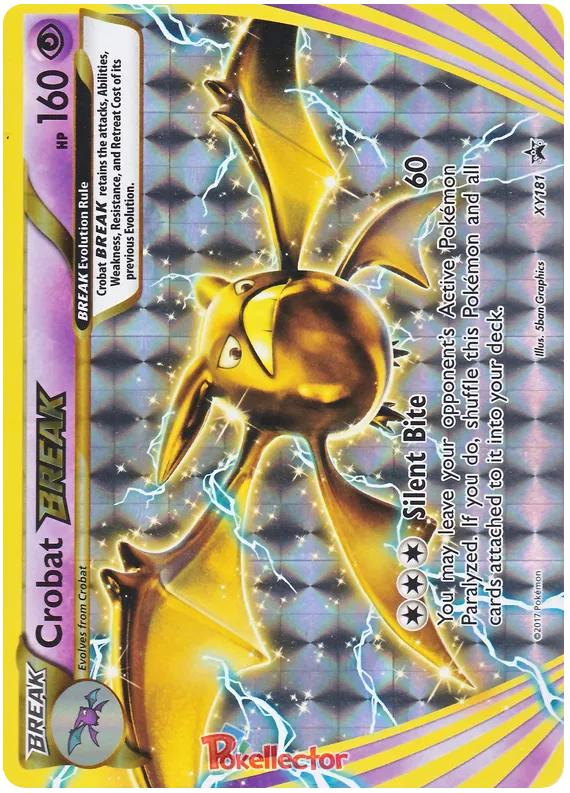 Crobat BREAK - XY Promos #181