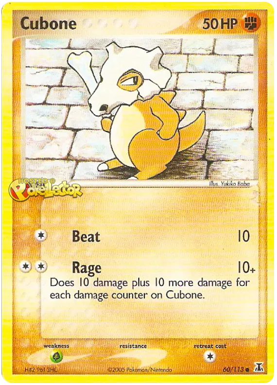 Cubone - EX Delta Species #60