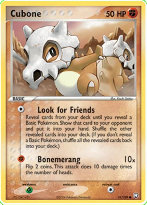 Cubone - EX Team Rocket Returns #51