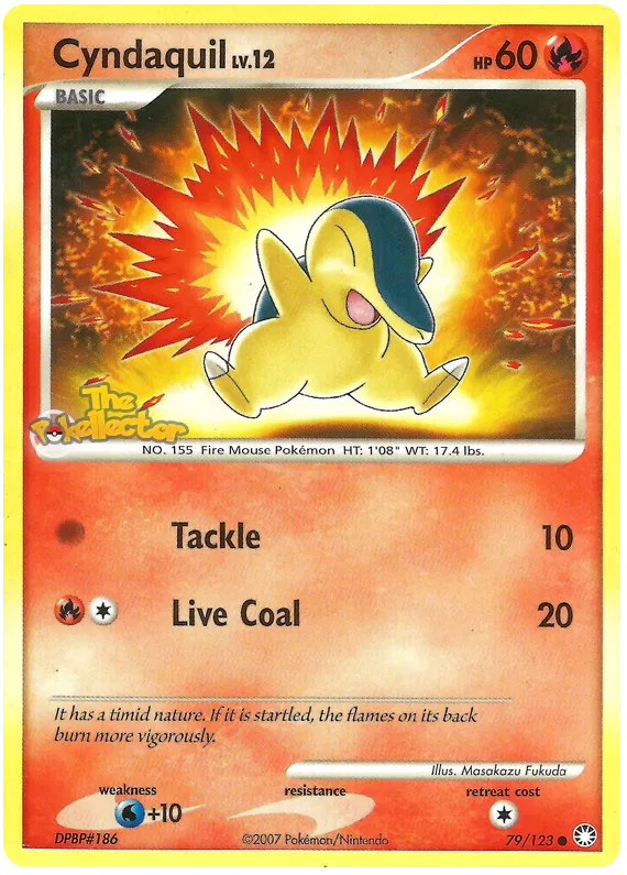 Cyndaquil - Mysterious Treasures #79