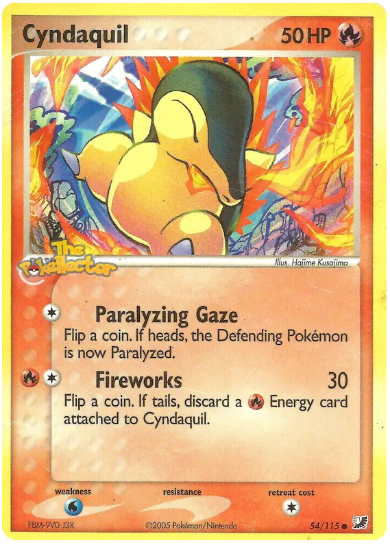 Cyndaquil - EX Unseen Forces #54