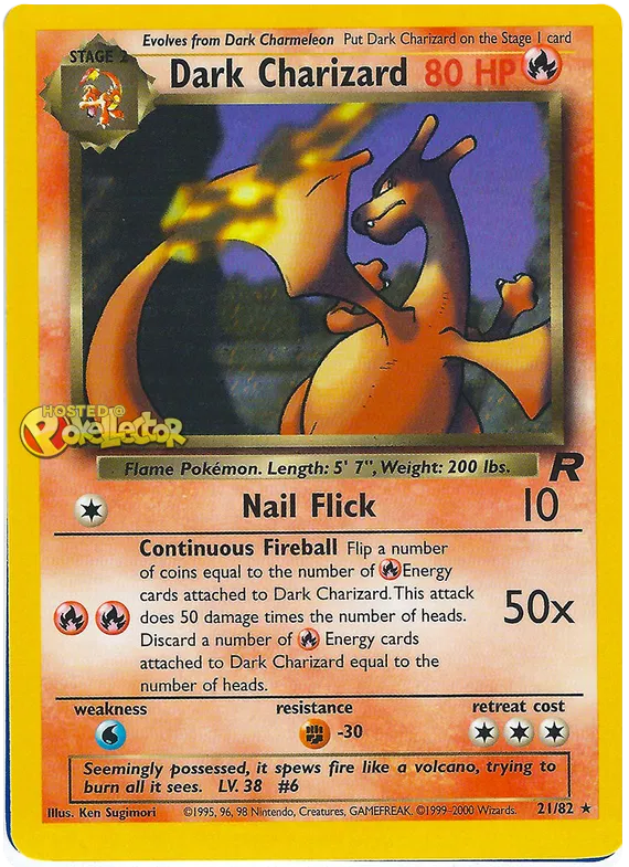 Dark Charizard - Team Rocket #21