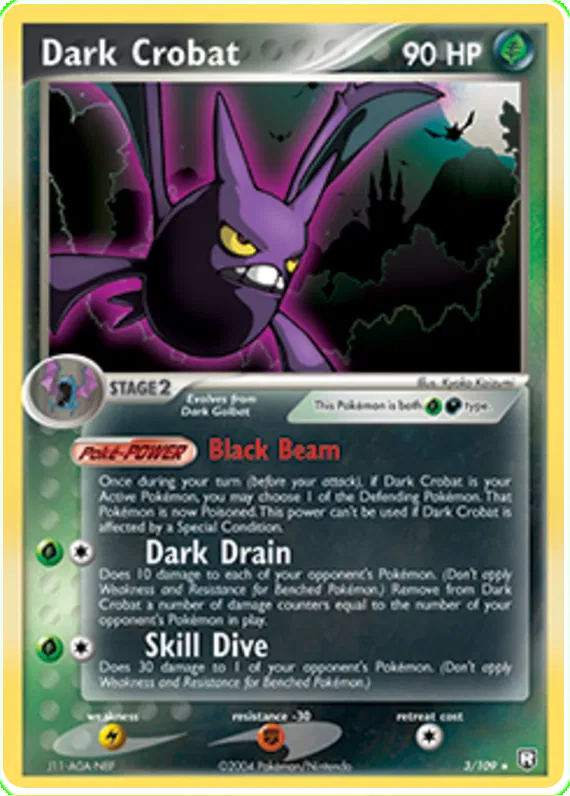 Dark Crobat - EX Team Rocket Returns #3