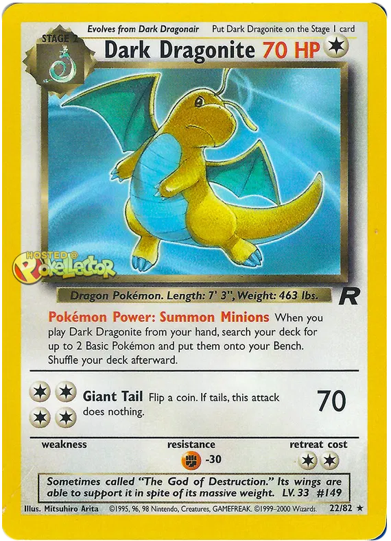 Dark Dragonite - Team Rocket #22