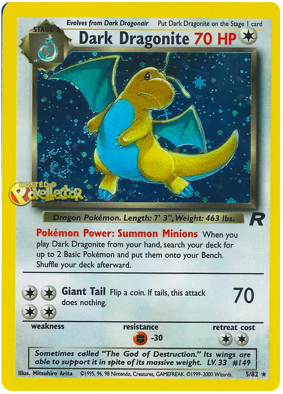 Dark Dragonite - Team Rocket #5