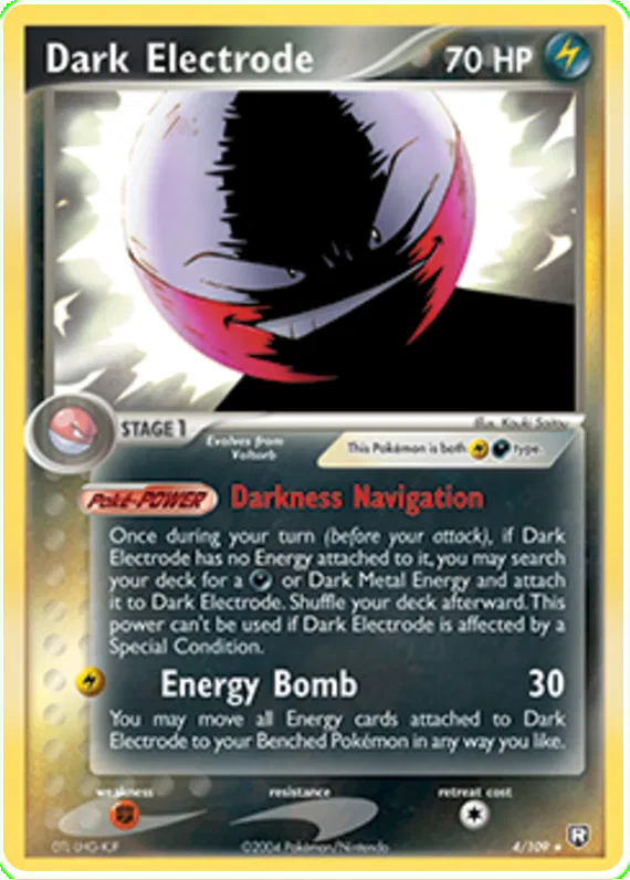 Dark Electrode - EX Team Rocket Returns #4