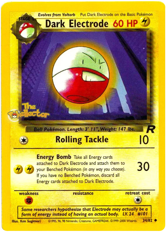 Dark Electrode - Team Rocket #34