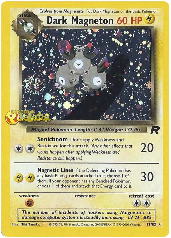 Dark Magneton - Team Rocket #11