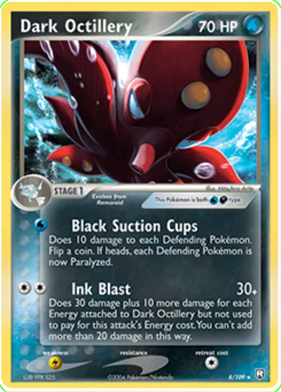 Dark Octillery - EX Team Rocket Returns #8