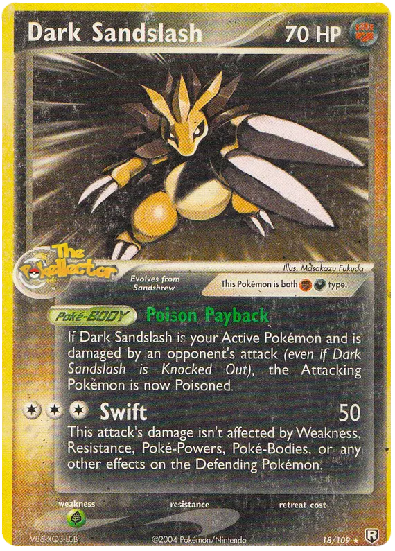 Dark Sandslash - EX Team Rocket Returns #18