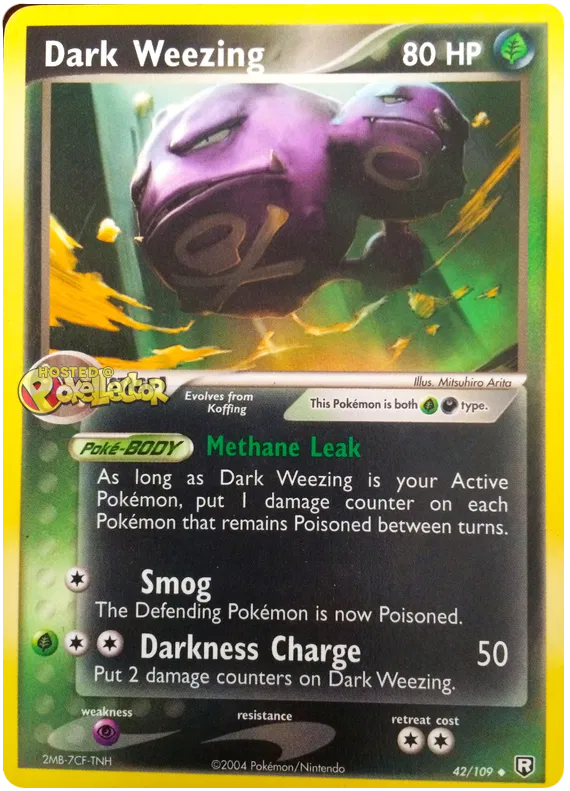 Dark Weezing - EX Team Rocket Returns #42