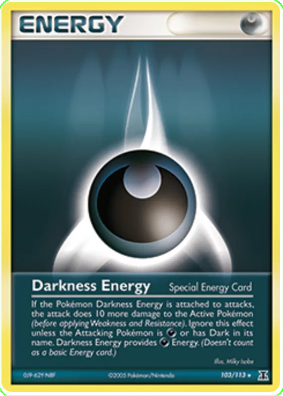 Darkness Energy - EX Delta Species #103