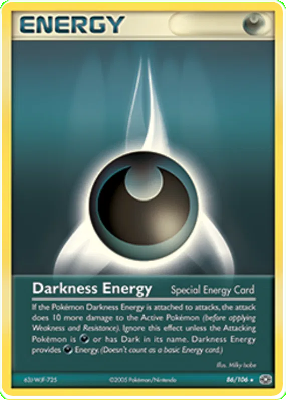 Darkness Energy - EX Emerald #86