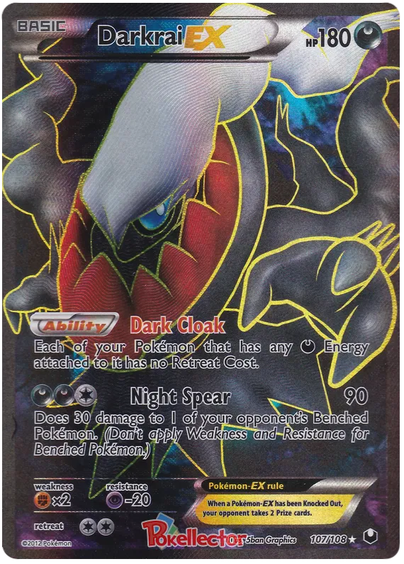 Darkrai EX - Dark Explorers #107