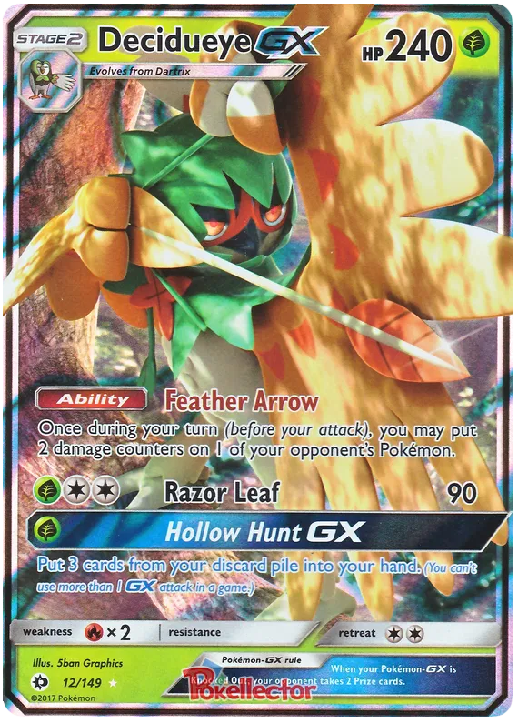 Decidueye GX - Sun & Moon #12