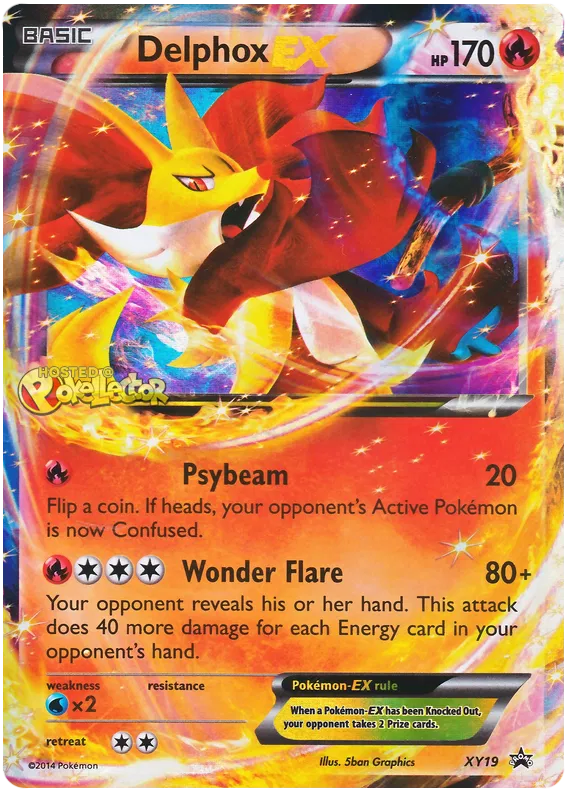 Delphox EX - XY Promos #19