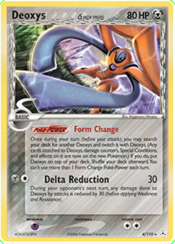 Deoxys Î´ (Defense Forme) - EX Holon Phantoms #4