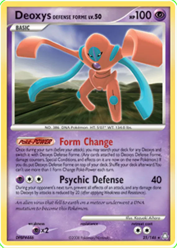 Deoxys Defense Forme - Legends Awakened #25