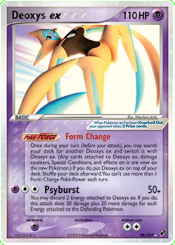 Deoxys ex - EX Deoxys #98