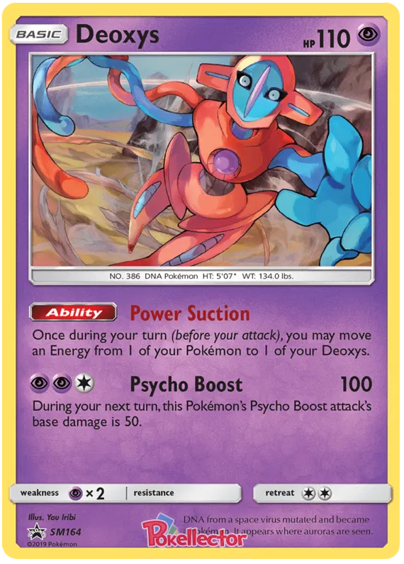 Deoxys - Sun & Moon Promos #164