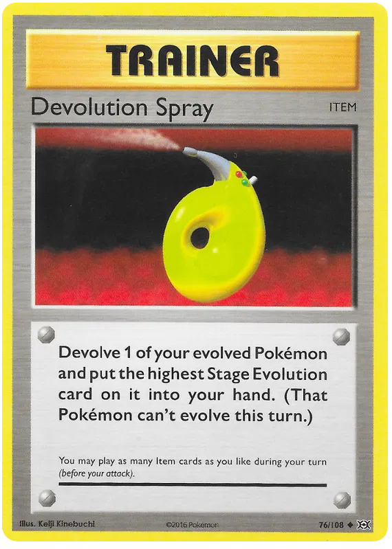 Devolution Spray - Evolutions #76