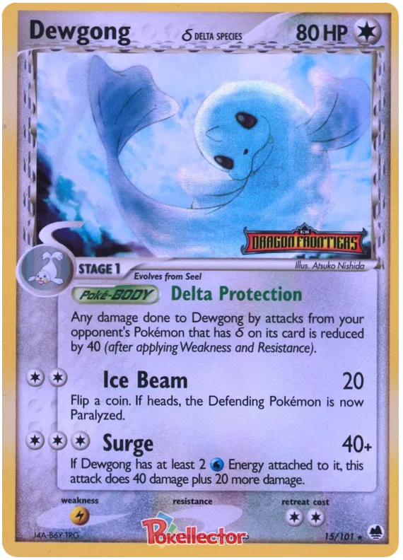 Dewgong  (delta species) - EX Dragon Frontiers #15