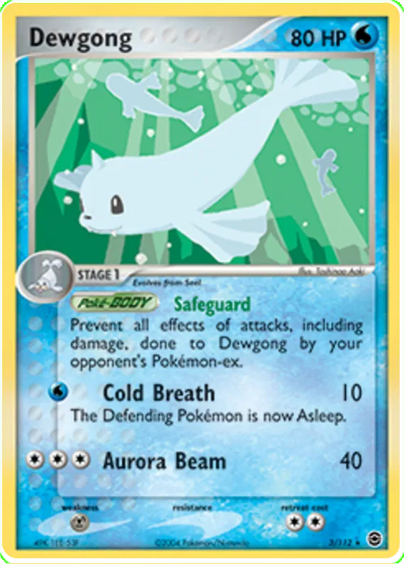 Dewgong - EX FireRed & LeafGreen #3